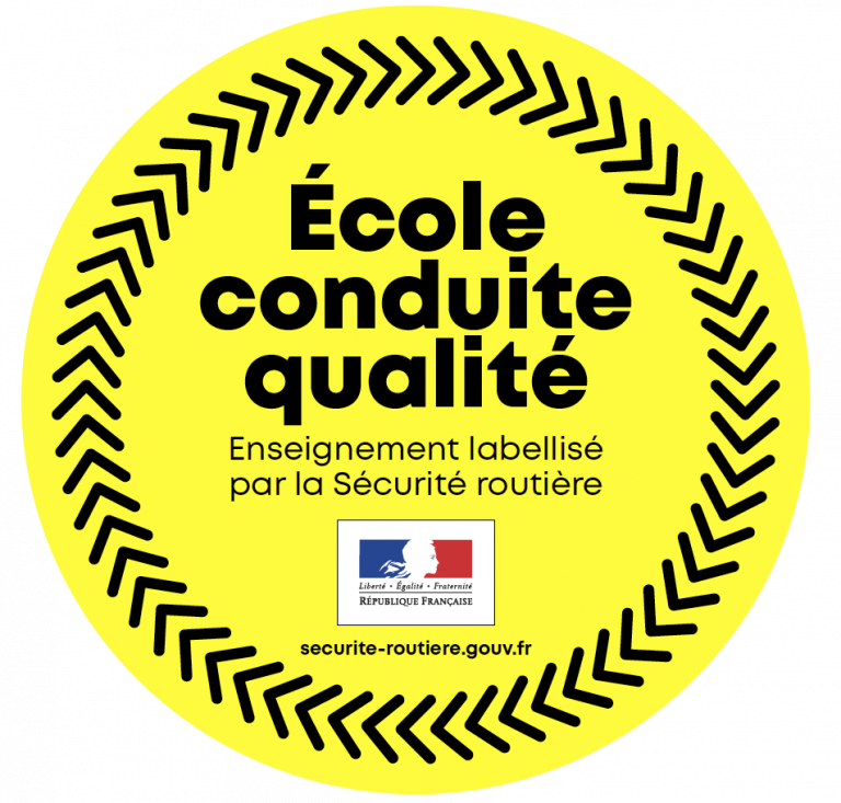 Ecole de conduite label de qualité auto-école